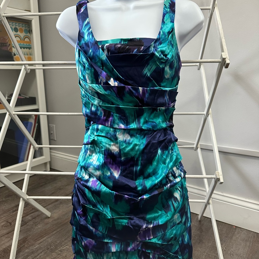 Elegant Blue and Green Women's Express Dress size 0